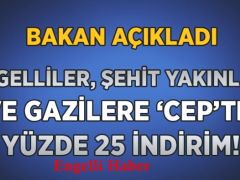 Engellilere Elektronik Haberleşme İndirimi